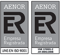 Certificación UNE-EN ISO 9001:2015 y UNE 170001-2:2007