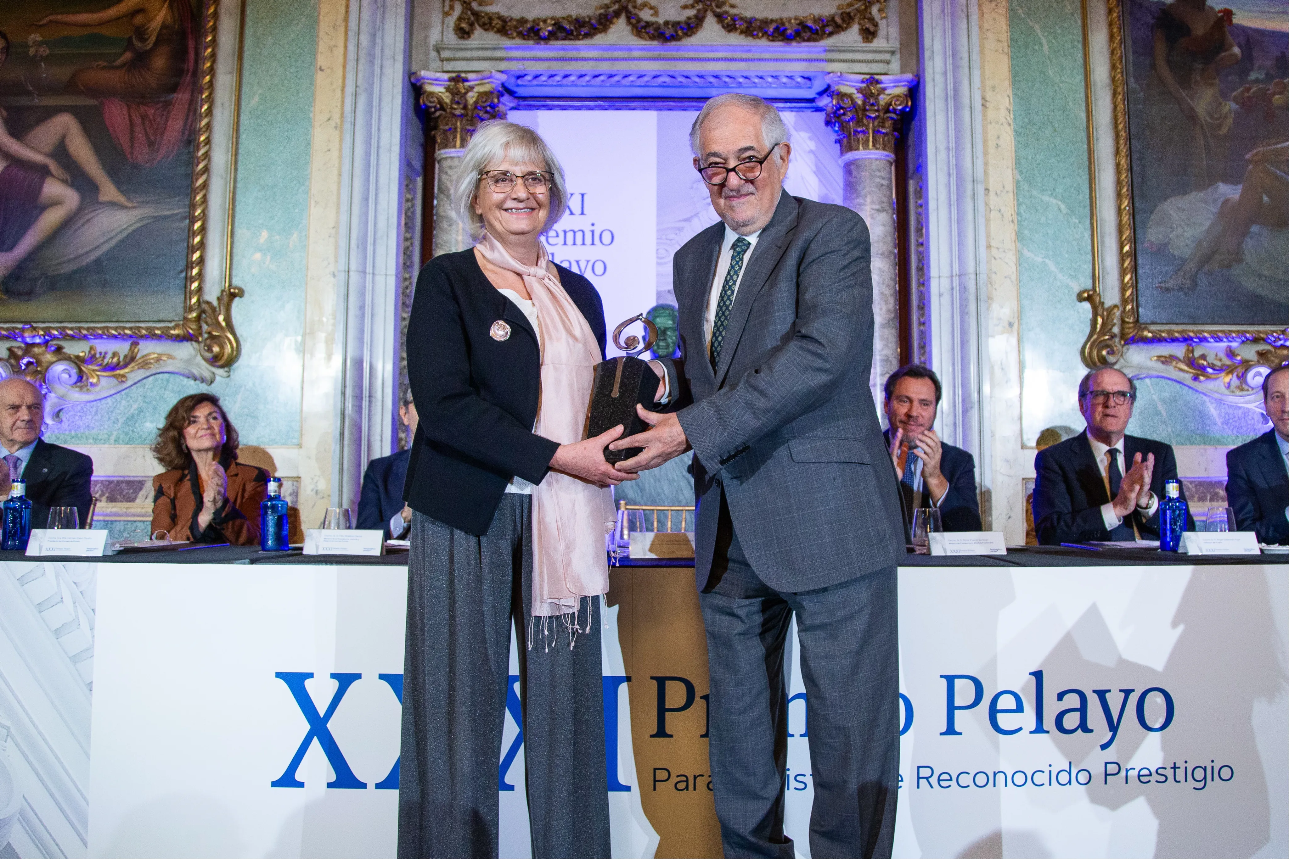 Premio Pelayo — Entrega del galardón